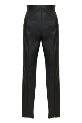 Лосины "Рикки" черные, эко-кожа