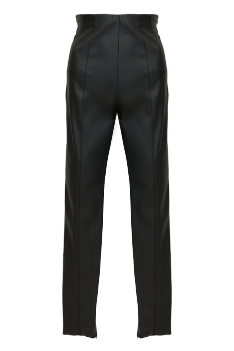 Лосины "Рикки" черные, эко-кожа