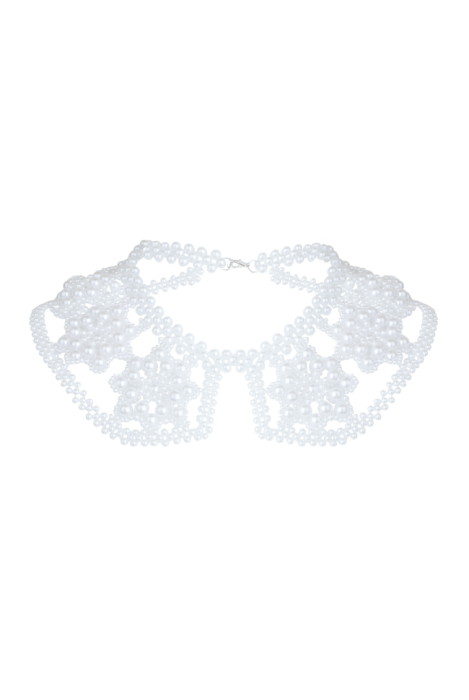 Воротник ручной работы "Жемчуг"