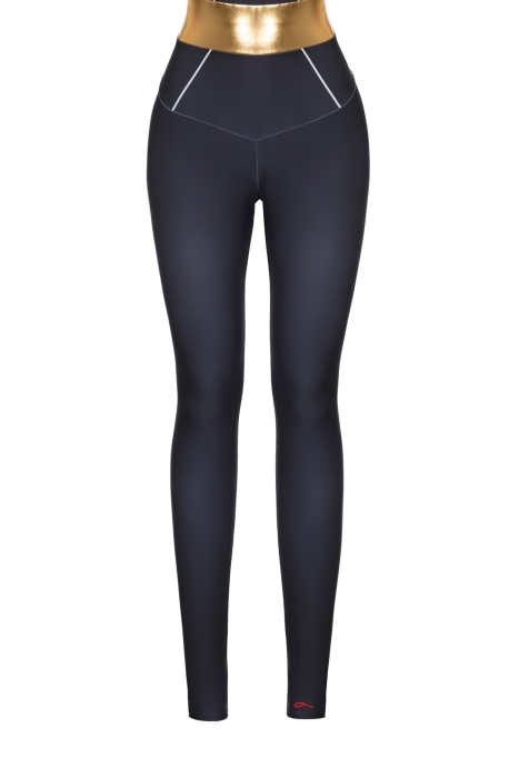 Комбинезон "Фит" черный с золотым