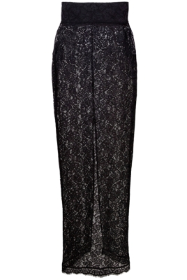 Юбка "Кенли" черная, кружево