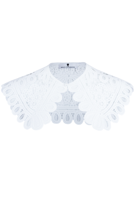 Воротник белый, кружевной, накладной