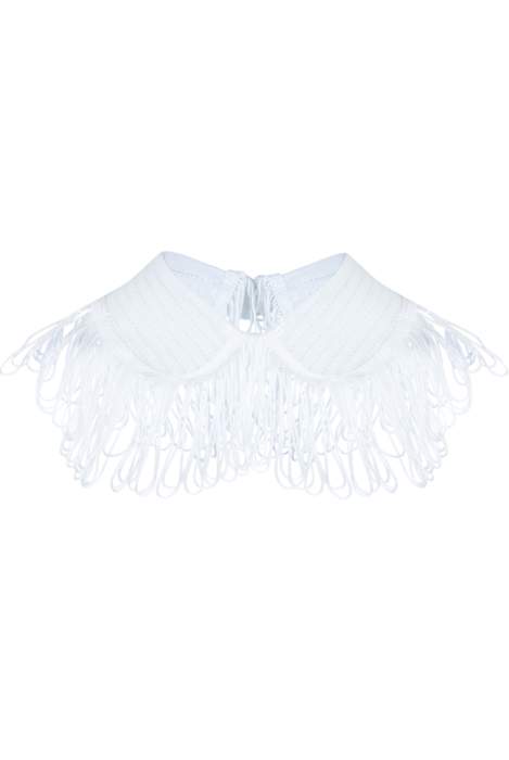 Воротник белый, кружевной, накладной