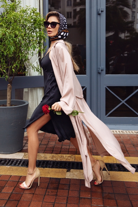 Накидка "Хельга" нюдовая