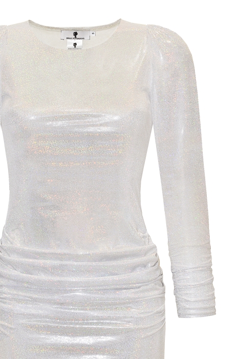 Платье "Шерон" белое, голограмма