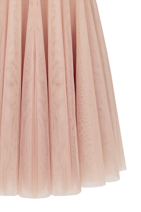 Юбка - пачка "Идлен" нюдовая, фатин, пышная (85 см)