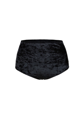 Шорты черные, бархат