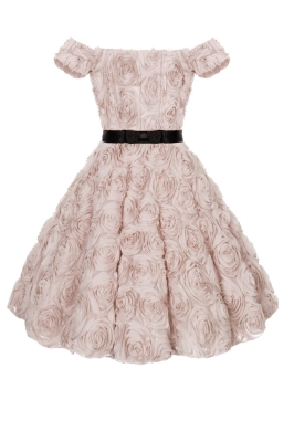 Платье "Эстер" миди, нюдовое